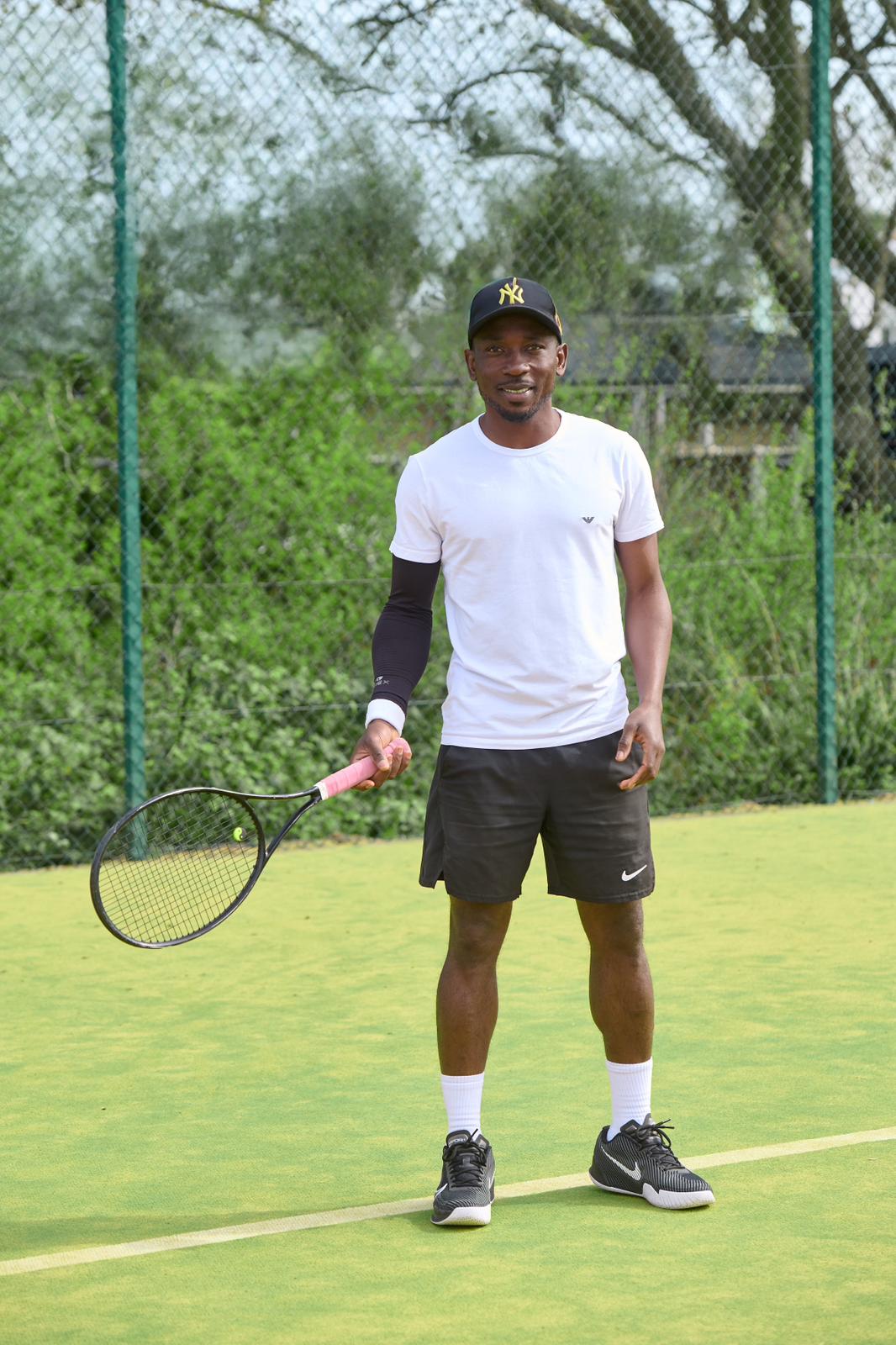 Head coach William at camp